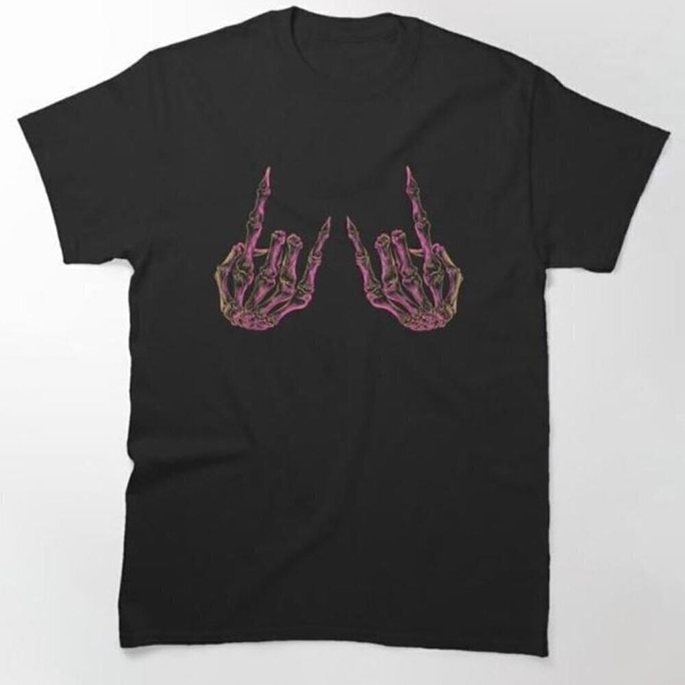 Rock On Band Roll Womens Retro Rock Style Music Fan Graphic Art Unisex T-Shirt